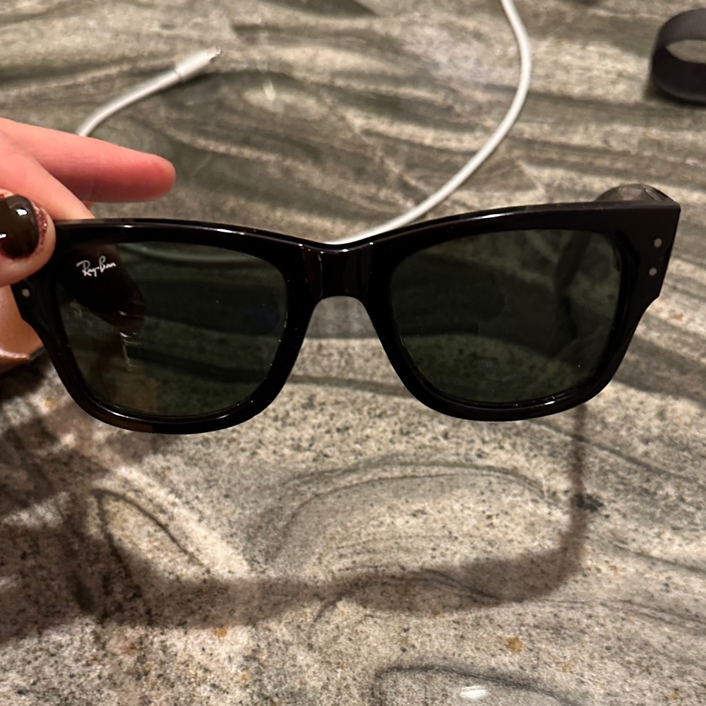 Ray-Ban Mega Wayfarer Black Sunglasses